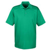 UltraClub Men's Kelly Cool & Dry Mesh Pique Polo