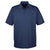 UltraClub Men's Navy Cool & Dry Mesh Pique Polo