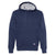 Russell Athletic Men's Navy Cotton Rich Fleece Hooded Sweatshirt