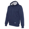 Russell Athletic Men's Navy Cotton Rich Fleece Hooded Sweatshirt