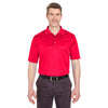 UltraClub Men's Red Cool & Dry Sport Polo