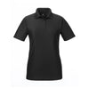 UltraClub Women's Black Cool & Dry Elite Performance Polo