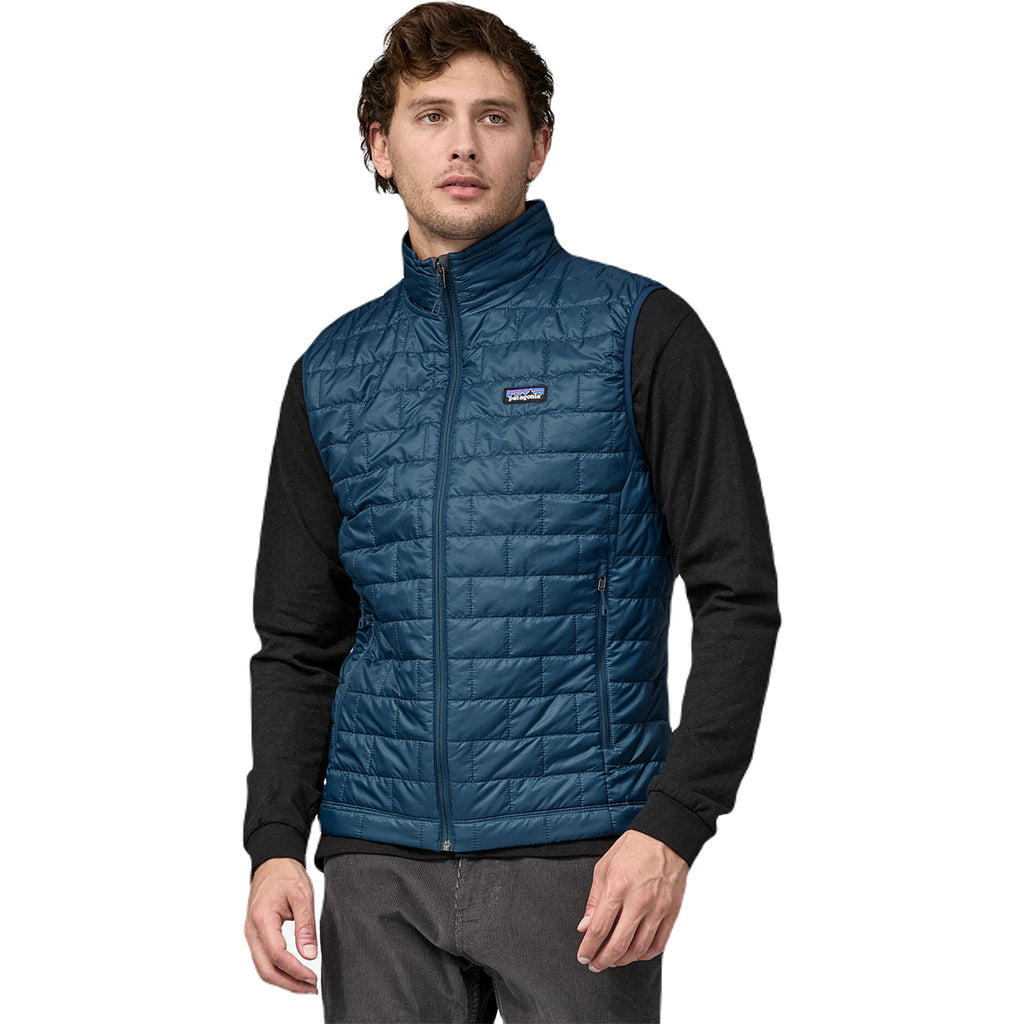 Patagonia Men's Lagom Blue Nano Puff Vest