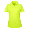 UltraClub Women's Bright Yellow Cool & Dry Sport Performance Interlock Polo