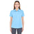 UltraClub Women's Columbia Blue Cool & Dry Stain-Release Performance Polo