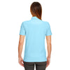 UltraClub Women's Baby Blue Classic Pique Polo