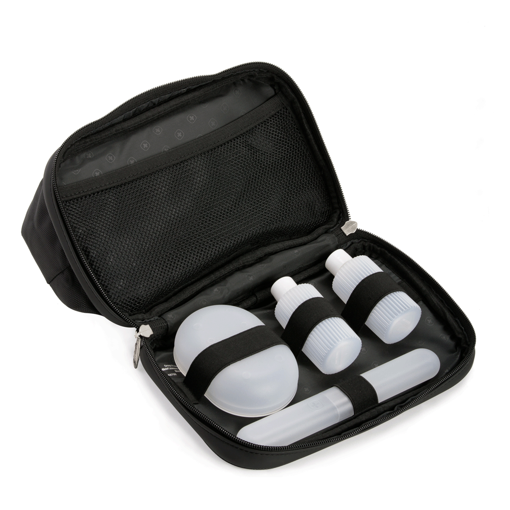 Swissgear Black Deluxe Framed Toiletry Kit