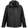 North End Men's Black Caprice 3-In-1 Jacket with Soft Shell Liner