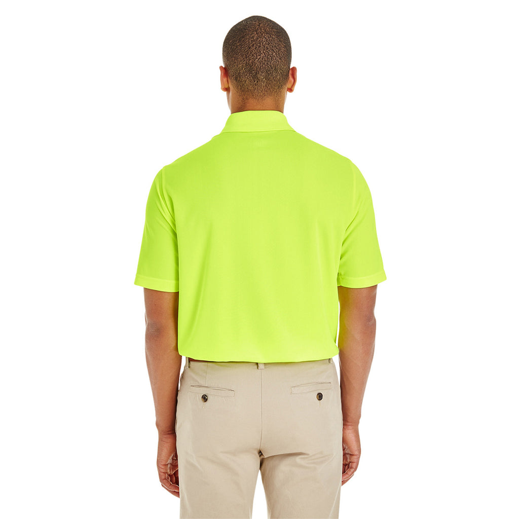 Core 365 Men's Safety Yellow Origin Performance Pique Polo