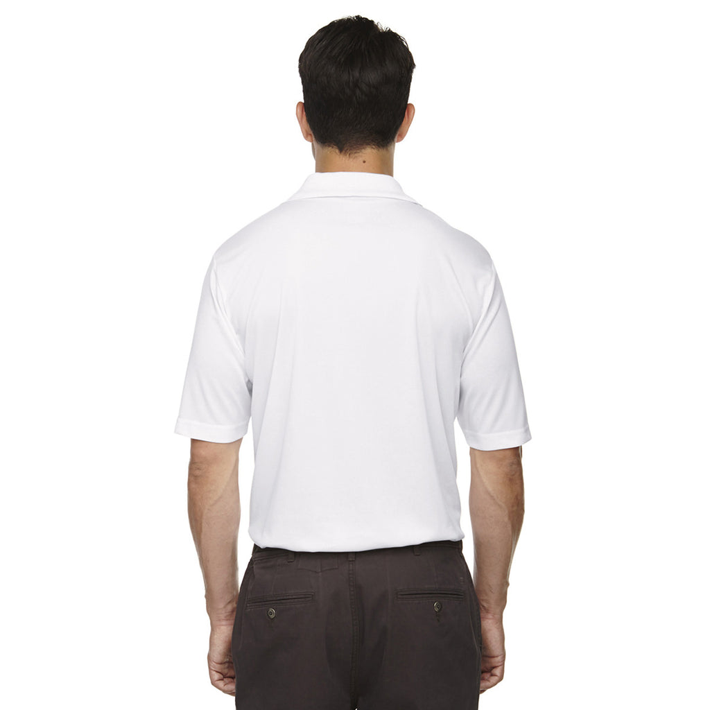 Core 365 Men's White Origin Performance Pique Polo