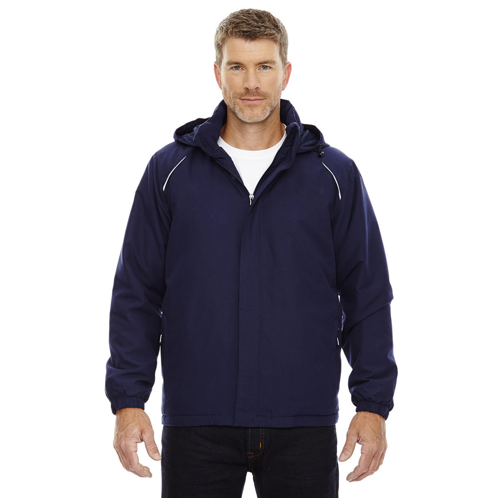 Core 365 Men's Classic Navy Brisk Insulated Jacket