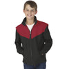 Charles River Youth Black/Red Championship Jacket