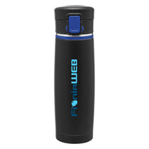 ETS Black/Blue Viper Stainless Steel Tumbler 16 oz