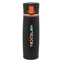 ETS Black/Orange Viper Stainless Steel Tumbler 16 oz