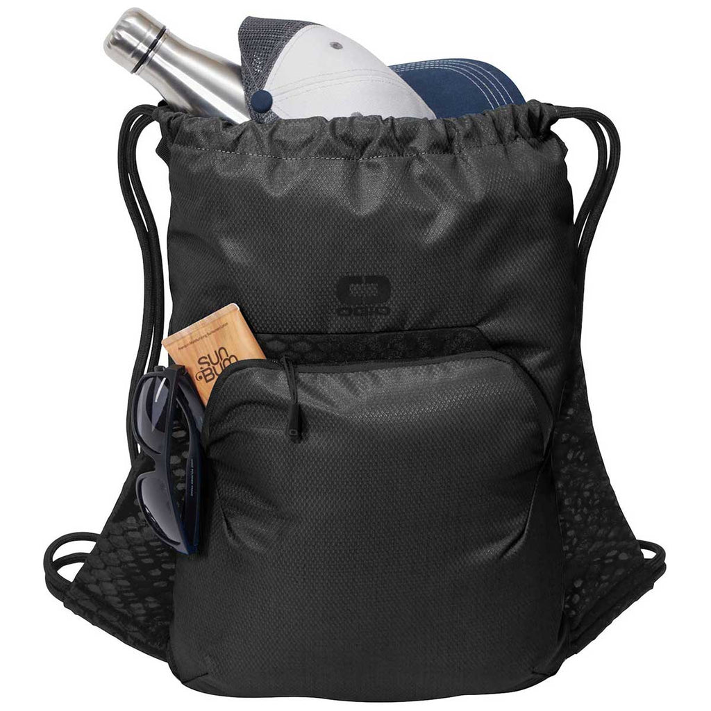 OGIO Black Boundary Cinch Pack