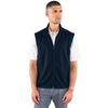 Charles River Men's Navy Seaport Full Zip Performance Vest