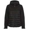 Dri Duck Women's Black Vista Soft Shell Puffer Jacket