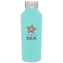 H2Go Matte Mint 16.9 oz Manhattan Stainless Steel Bottle