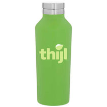H2Go Matte Lime 16.9 oz Manhattan Stainless Steel Bottle