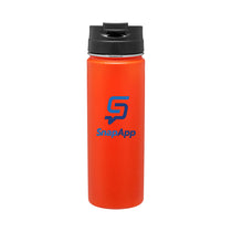H2Go Matte Orange Nexus Powder Bottle - 24oz