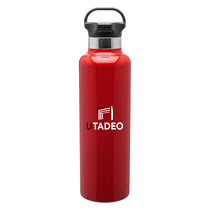 H2Go Red Ascent Stainless Steel Bottle 25 oz