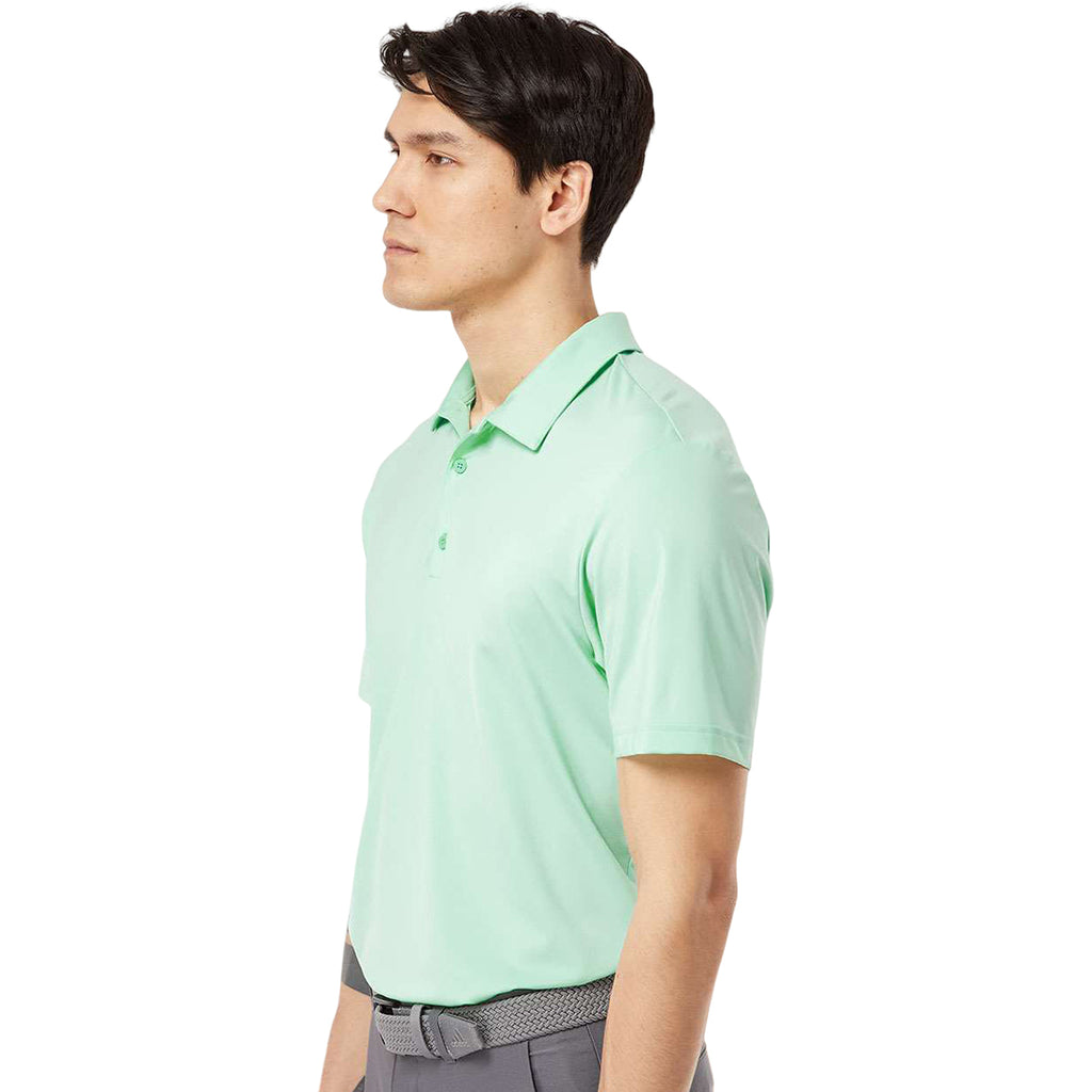 Adidas Men's Clear Mint Ultimate Solid Polo