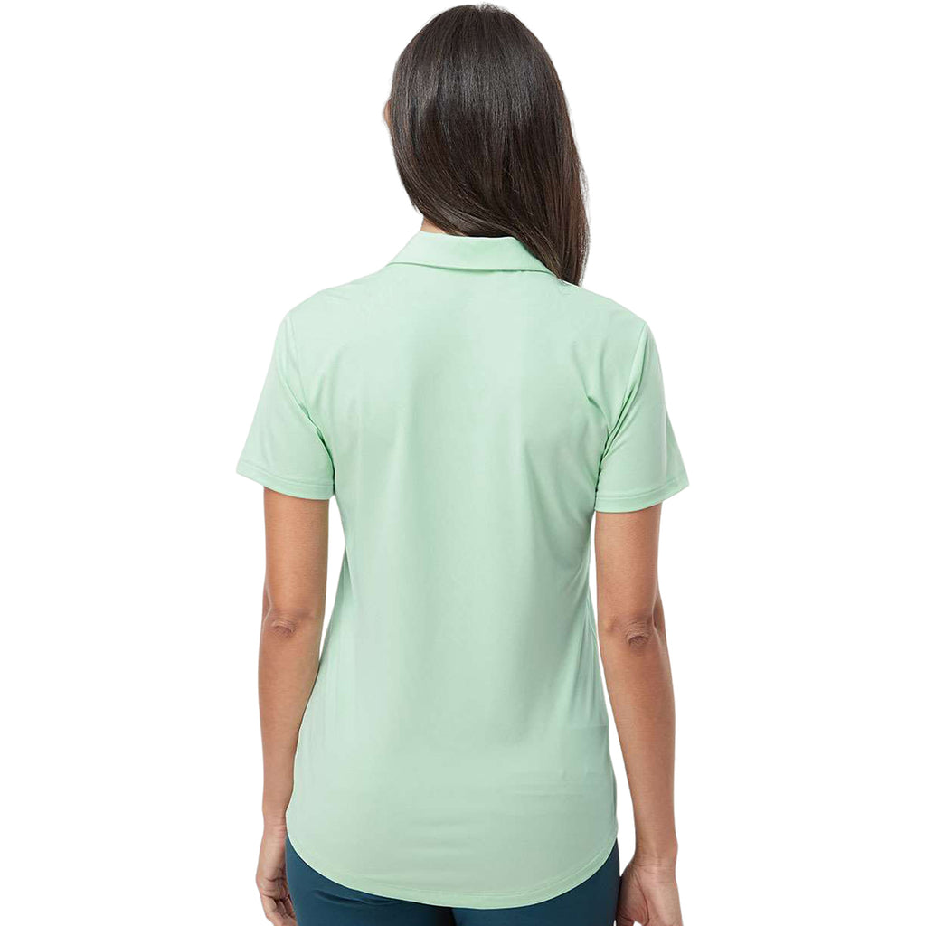 Adidas Women's Clear Mint Ultimate Solid Polo