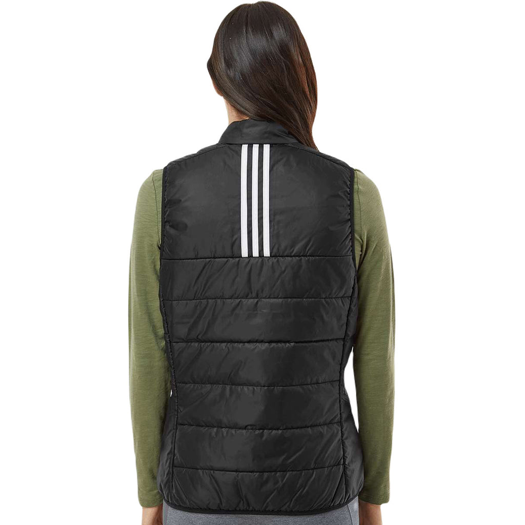 Adidas Women's Black Puffer Vest