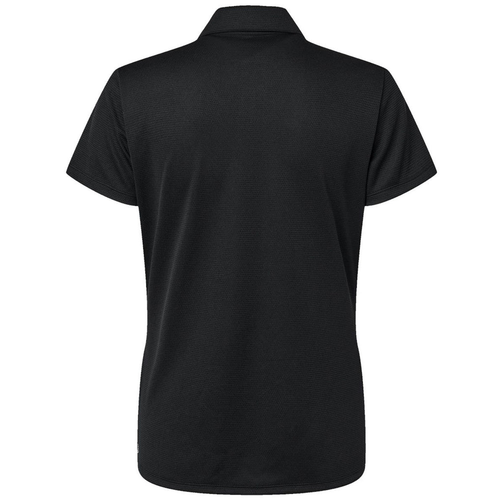 Adidas Women's Black Micro Pique Polo