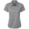 Adidas Women's Grey Three Micro Pique Polo