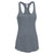 Expert Women's Charcoal TriTec Racerback Tank