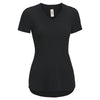 Expert Women's Black TriTec Deep V-Neck Tee