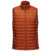 Stormtech Men's Burnt Orange/Graphite Stavanger Thermal Vest