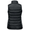 Stormtech Women's Black/Azure Blue Stavanger Thermal Vest