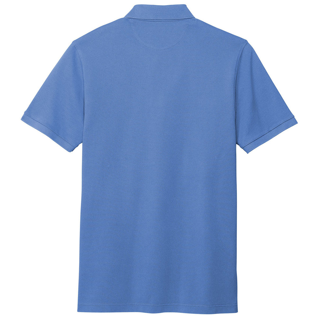 Brooks Brothers Men's Charter Blue Pima Cotton Pique Polo