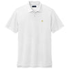 Brooks Brothers Men's White Pima Cotton Pique Polo