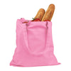 BAGedge Pink 6 oz Canvas Promo Tote