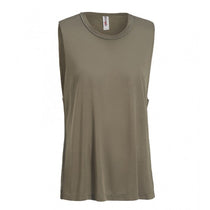 Expert Women's Olive Siro Raw Edge Muscle Tee