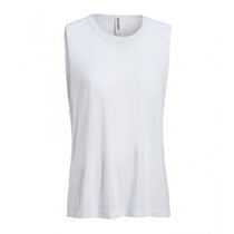 Expert Women's White Siro Raw Edge Muscle Tee