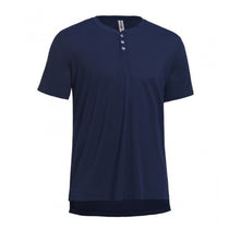 Expert Men's Navy Siro Short Sleeve Henley