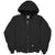 Berne Men's Black Heartland Washed Duck Hooded Jacket