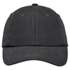 Port Authority Charcoal Sueded Cap