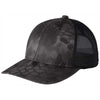 Port Authority Kryptek Typhoon/Black Snapback Performance Camouflage Mesh Back Cap