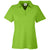 Core 365 Women's Acid Green Fusion ChromaSoft Pique Polo