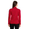 Core 365 Women's Classic Red Heather/Carbon Kinetic Performance Quarter Zip