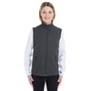 Core 365 Women's Carbon Cruise Two-Layer Fleece Bonded Soft Shell Vest