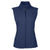 Core 365 Women's Classic Navy Cruise Two-Layer Fleece Bonded Soft Shell Vest