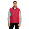 Core 365 Men's Classic Red/Carbon Techno Lite Unlined Vest