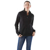Stormtech Women's Black Dockyard Performance Full Zip Hoody