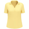 Callaway Women's Banana Cream Micro Texture Polo